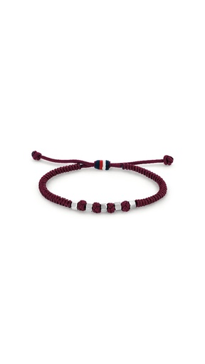 [2790678] Pulsera Tommy Hilfiger Hombre Ajustable Nylon Rojo 2790678