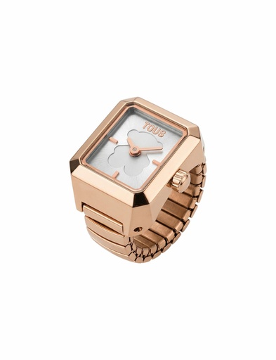 [3000151712] Reloj-Anillo Tous Karat IPRG Rosado Esfera Oso 12-14 3000151712