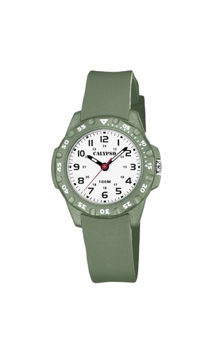 [K5821/2] Reloj Calypso Junior Collection Niño Silicona Verde K5821/2