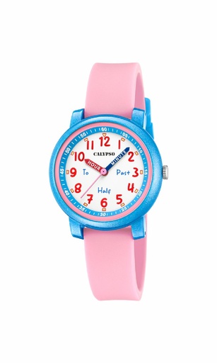 [K5827/2] Reloj Calypso My First Watch Rosa/Azul K5827/2