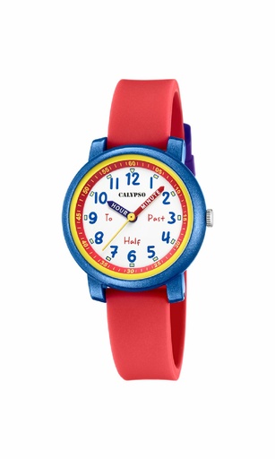 [K5827/5] Reloj Calypso My First Watch Rojo/Azul K5827/5