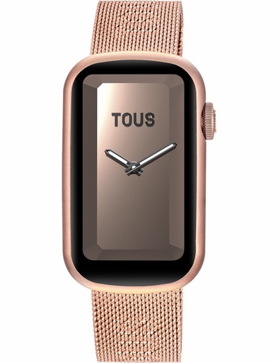 [3000132400] Reloj Tous SmartwatchT-Band Mesh Acero y Alumnio IPRG Rosado 3000132400