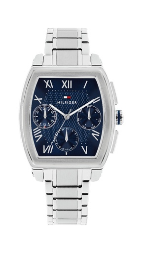 [1710763] Reloj Tommy Hilfiger Oxford Hombre Acero Crono Esfera Azul 1710763