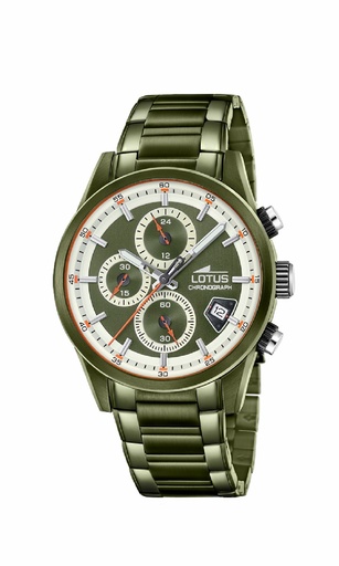 [19090/1] Reloj Lotus Pulse Collection Hombre Acero Verde 19090/1