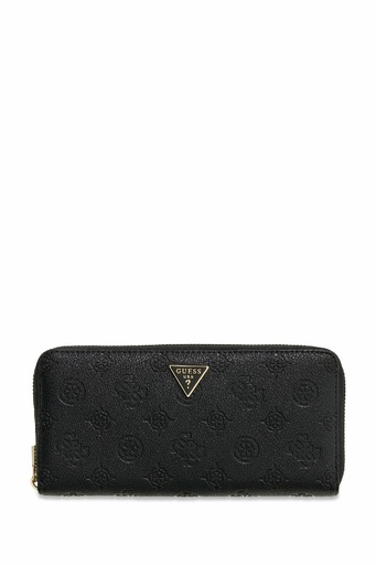 [SWPD2222146-BLO] Cartera Guess Blake SLG Large Zip Around Logo Negra SWPD2222146-BLO