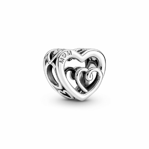 [790800C00] Charm Pandora Corazones Infinitos Entrelazados Mamá