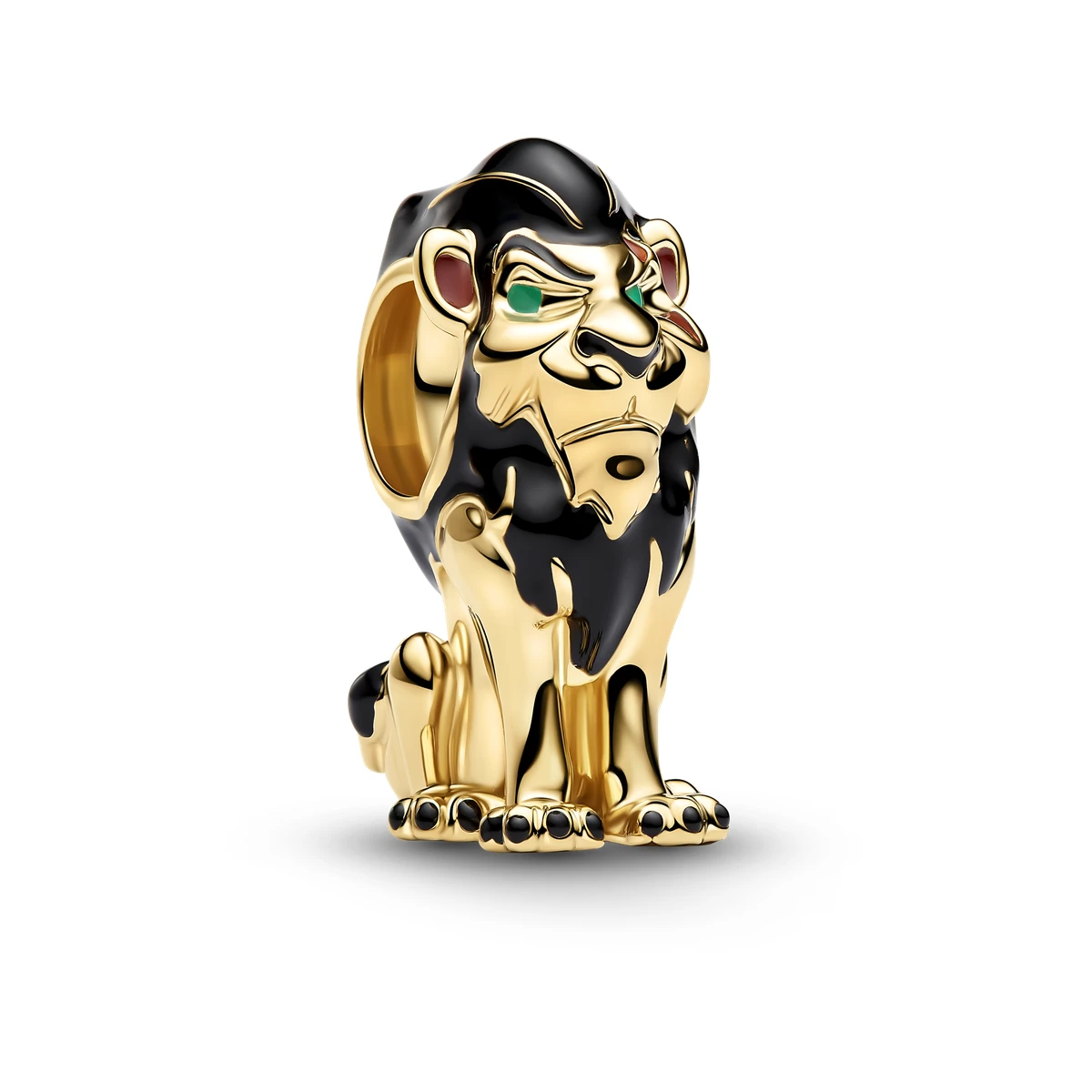 [764330C01] Charm con un recubrimiento en oro de 14k Scar de Villanos de Disney