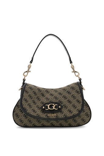 [HWJT2313190-BLO] Bolso Guess Samantha Flap Shoulder Bag negro HWJT2313190-BLO