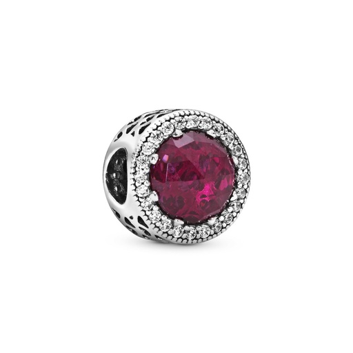 [791725NCC] Charm Pandora Corazones Radiantes Cereza y Circonitas 791725NCC
