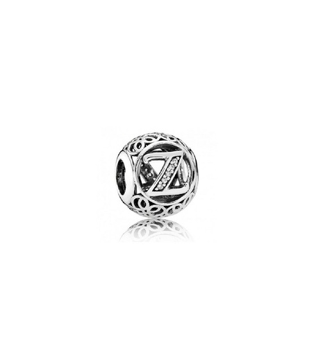 [791870CZ] Charm Pandora Letra Vintage Z