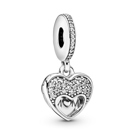 [792071CZ] Charm Pandora Colgante Te Quiero Mamá