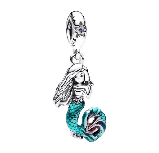[792695C01] Charm colgante Pandora Ariel de La Sirenita de Disney