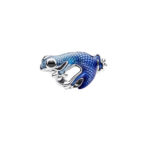 [792701C01] Charm Pandora Geco Azul Metálico 792701C01