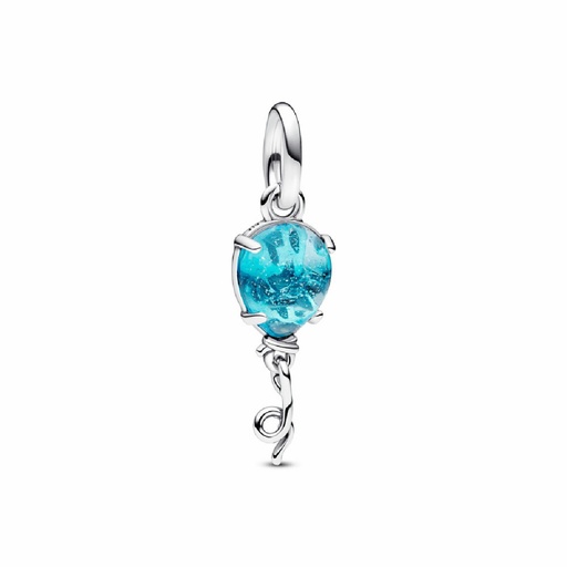 [792792C01] Charm colgante Pandora Globo Cristal de Murano Azul 792792C01