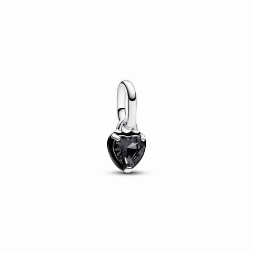 [793042C01] Mini colgante Pandora ME Chakra Corazón Negro