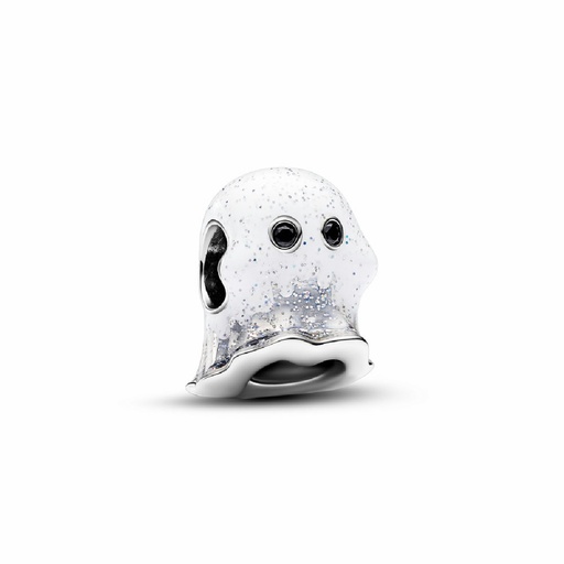 [793404C01] Charm Pandora Fantasma Boo que Brilla en la Oscuridad 793404C01