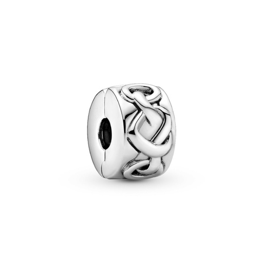 [798035] Clip Pandora Corazones Anudados