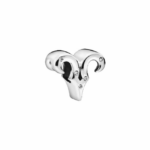 [798416C01] Charm Pandora Signo Zodiaco Aries circonitas transparentes 798416C01