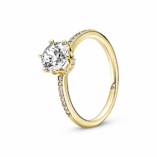 Anillo Pandora Shine Solitario Corona Brillante