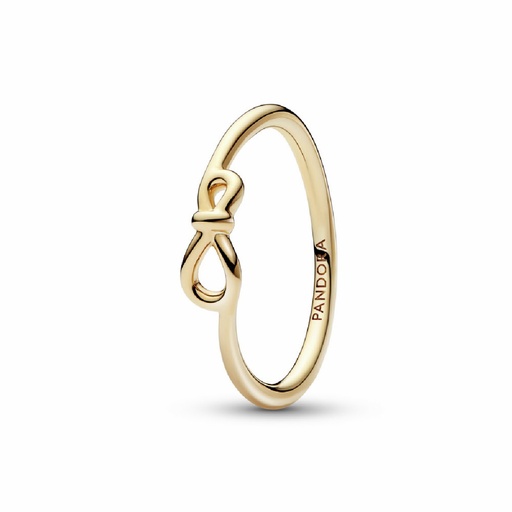 Anillo Pandora Baño Oro Nudo Infinito