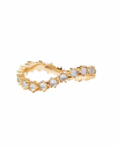 [AN01-460-12] Anillo PdPaola Blue Tide Gold AN01-460-12