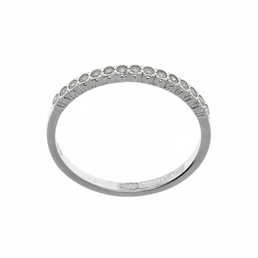 [170S0072/16] Anillo Salvatore Plata Circonitas Infinitas