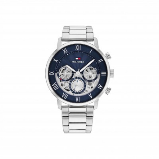 [1710569] Reloj Tommy Hilfiger Legend Multifunción Acero Inos. Azul Hombre 1710569