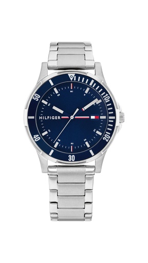 [1720018] Reloj Tommy Hilfiger Niño Analógico Acero Esfera Azul 1720018