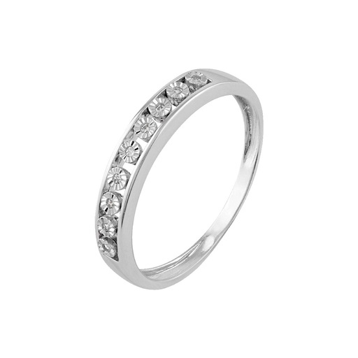 [GRN-101-071-14] Anillo Itemporality Lux Oro Blanco y Diamantes 0,045 CTS