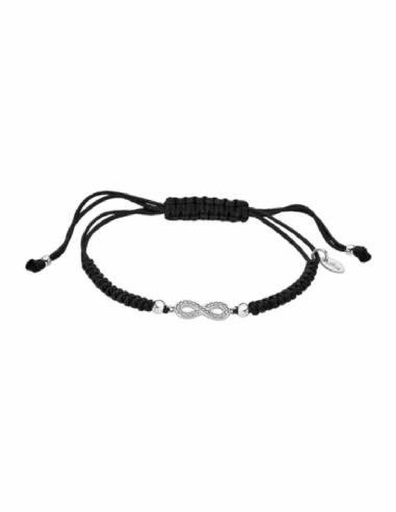 [LP1859-2/2] Pulsera Lotus Silver Mujer Hilo Infinito LP1859-2/2