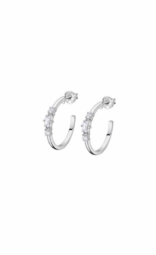 [LP2007-4/1] Pendientes Lotus Silver Charming Lady LP2007-4/1