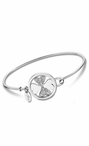 [LS2014-2/1] Pulsera Lotus Style Millennial Trébol Mujer de Acero Inoxidable LS2014-2/1