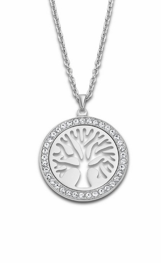 [LS2181-1/1] Collar Lotus Style Mujer Acero Árbol de la Vida LS2181-1/1