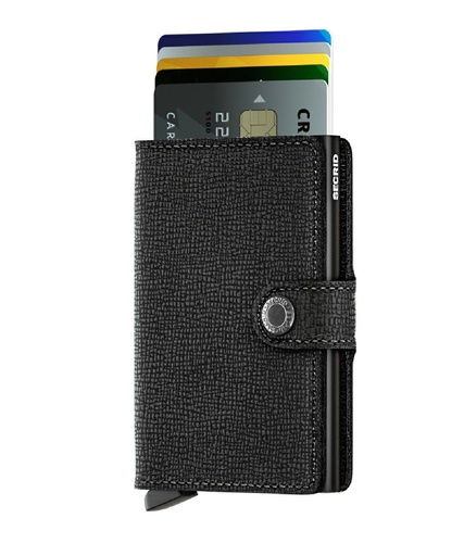 [MC-BLACK] cartera Secrid Miniwallet Crisple Black