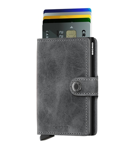 [MV-GREY-BLACK] Cartera secrid miniwallet vintage grey-black