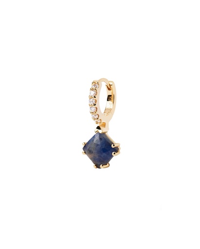 [PG01-683-U] Piercing PDPaola Fuji Sodalita A & CZ IP Oro 18K PG01-683-U