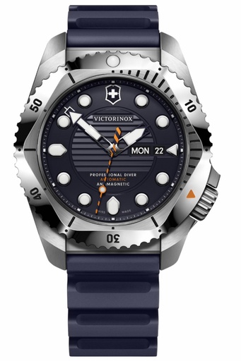 [V241995] Reloj Victorinox Dive Pro Automatic Hombre Correa Caucho Azul