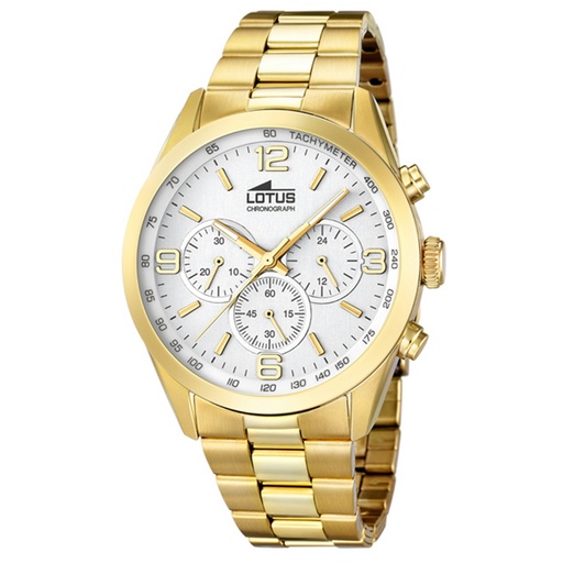 [18153/1] Reloj Lotus Trendy de acero inoxidable IP dorado 18153/1