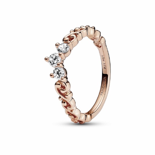 Anillo Pandora Rose Tiara Real Remolino