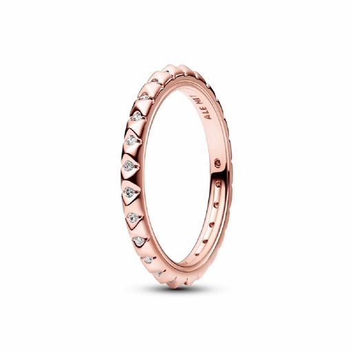 Anillo Pandora ME Pirámides Rose